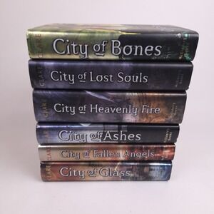 The Mortal Instruments Full Hardcover Series Books 1-6 Set by Cassandra Clare
